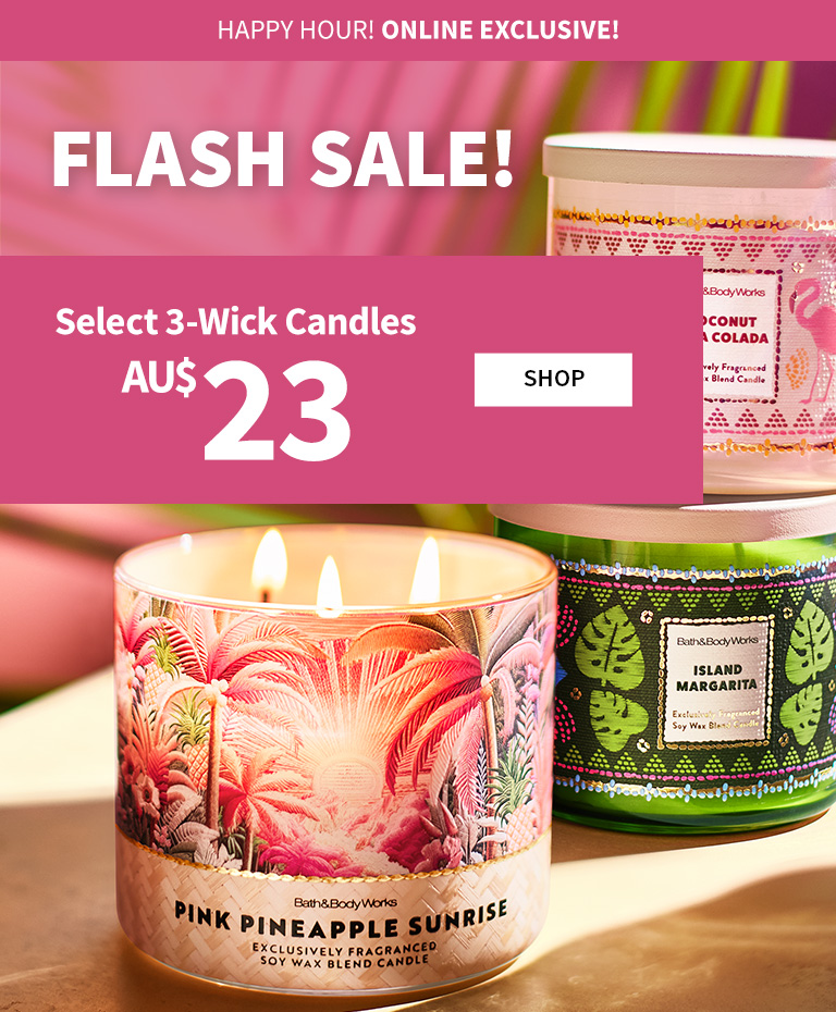 3wick candles