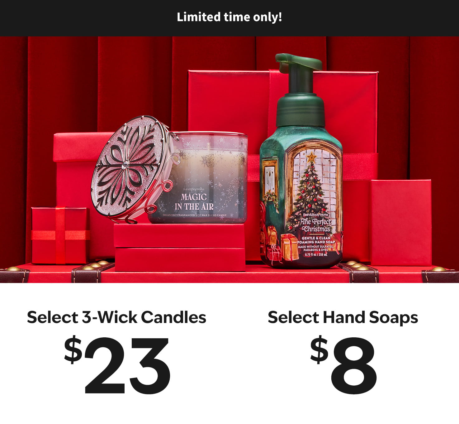 Select Fragrance Sale, Starts From $8